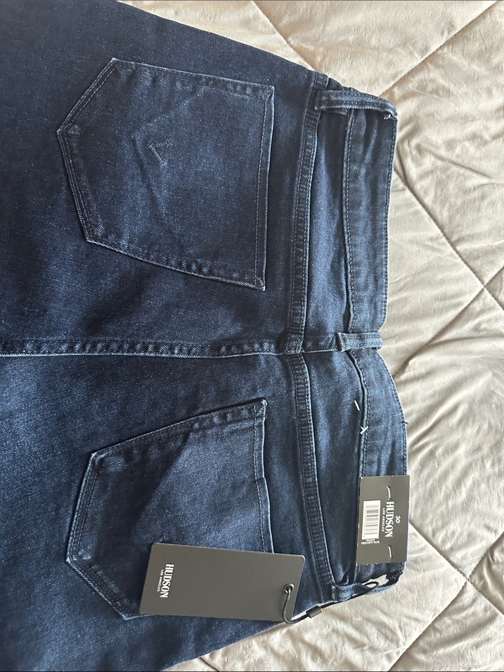 Hudson Jeans Women's Dark Indigo Straight Leg Jeans